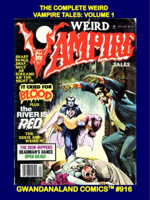 cover image of The Complete Weird Vampire Tales: Volume 1